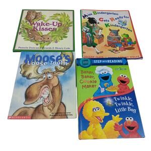 Bundle of 4 Children's Books Start Building Up Your Kids Library